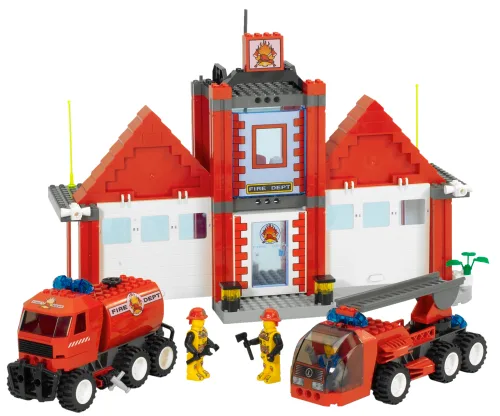 LEGO 4657 QG de la brigade du feu - prix | Brick Broker