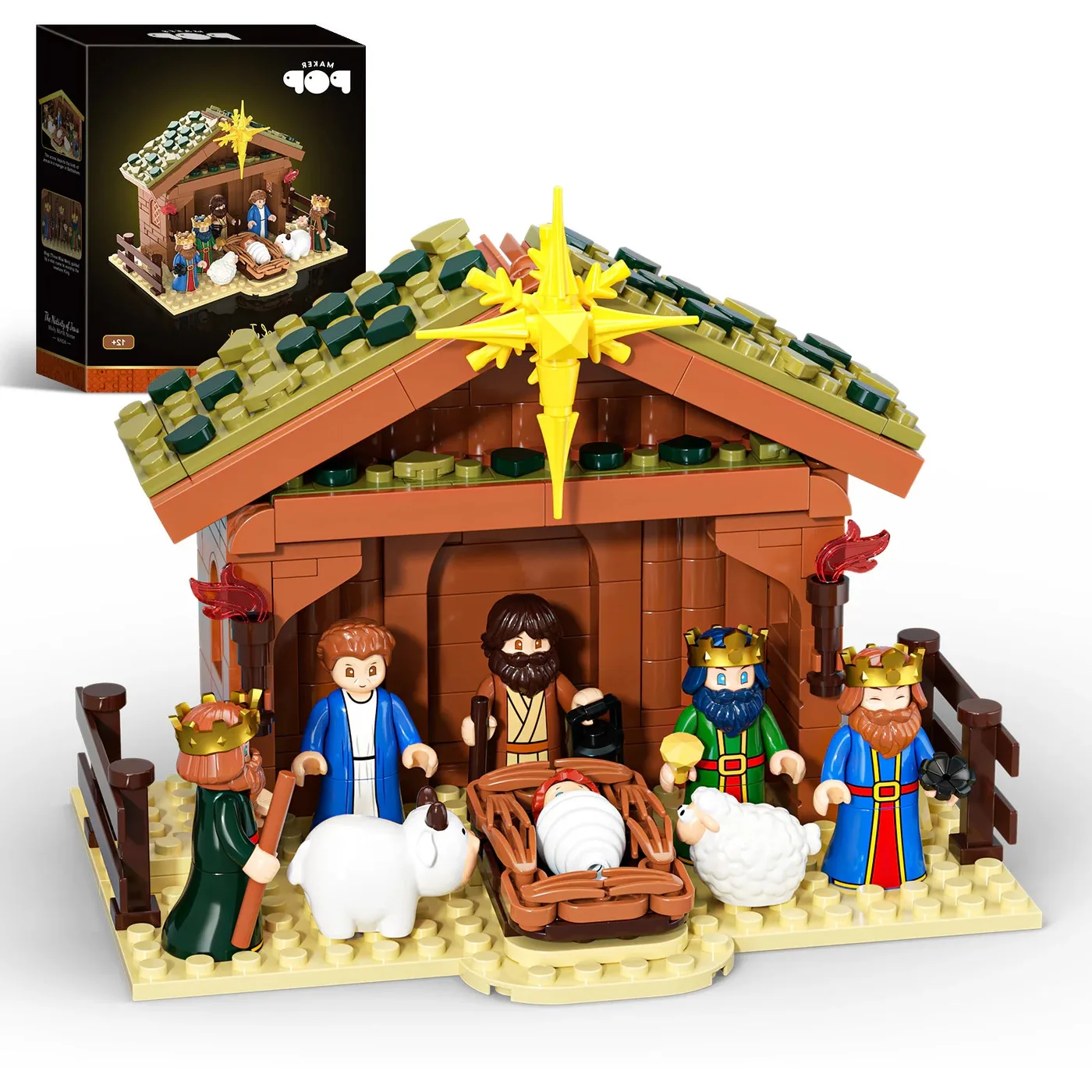 Jaki Crèche de Noël (JAK-KJ026) - prix et où acheter | Brick Broker