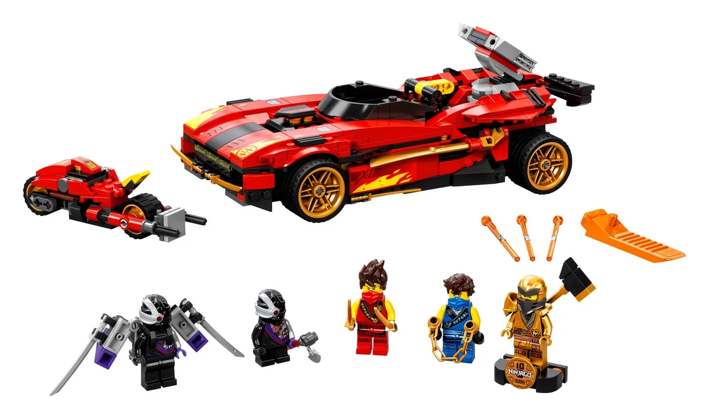 LEGO 71737 Le chargeur ninja X-1 - prix et où acheter | Brick Broker