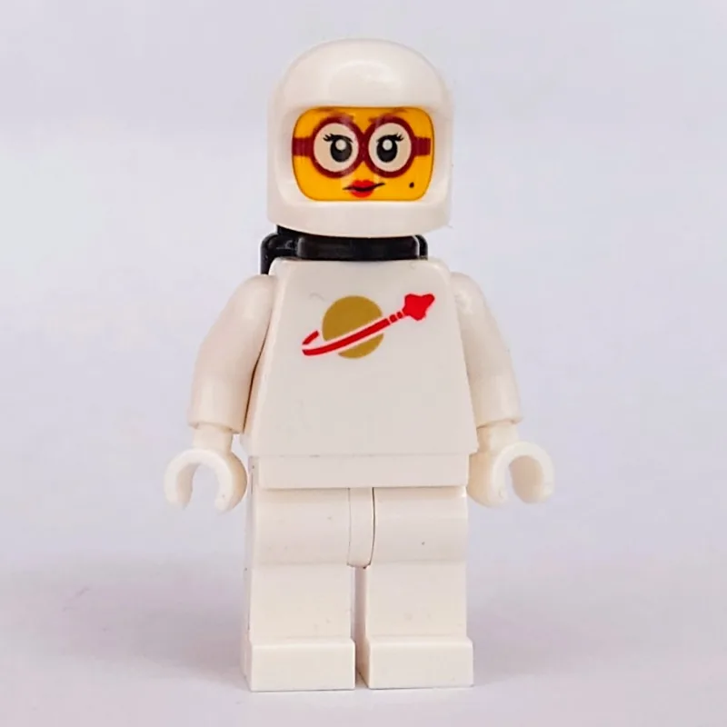 Classic Space, White with Black Airtanks, Red… — minifigurine LEGO | Brick Broker