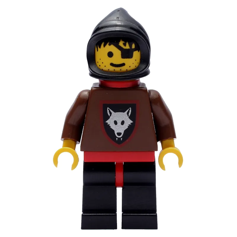 Fighter (Wolfpack) - Black Hood, Red Plastic… — minifigurine LEGO | Brick Broker