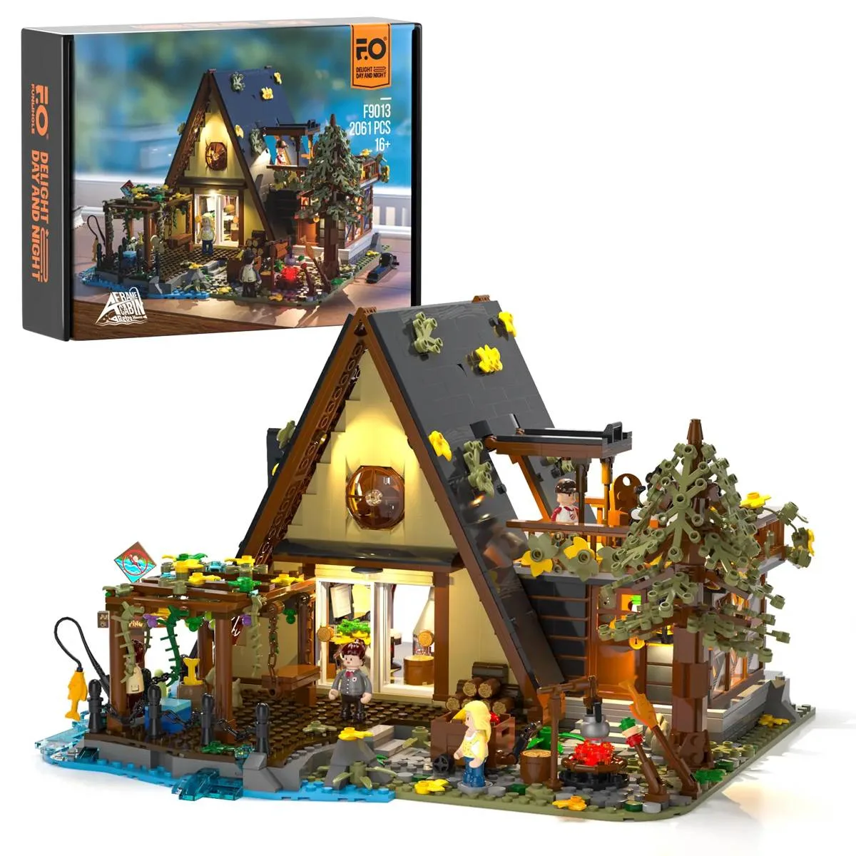Lumibricks Le Chalet en A (LUMI-F9013) - prix | Brick Broker