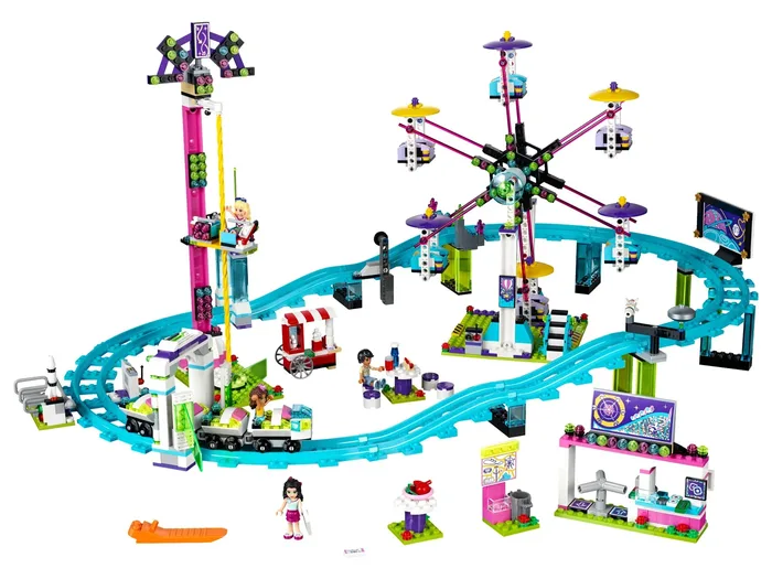 LEGO 41130 Montagnes russes du parc d'attractions - prix | Brick Broker