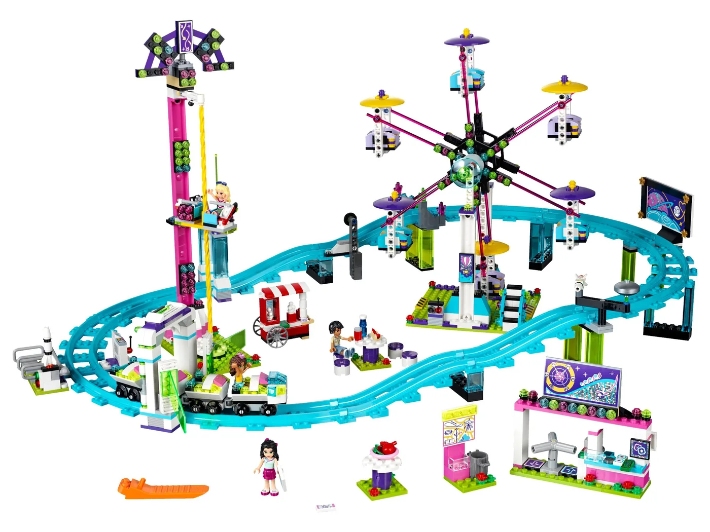 LEGO 41130 Montagnes russes du parc d'attractions - prix | Brick Broker