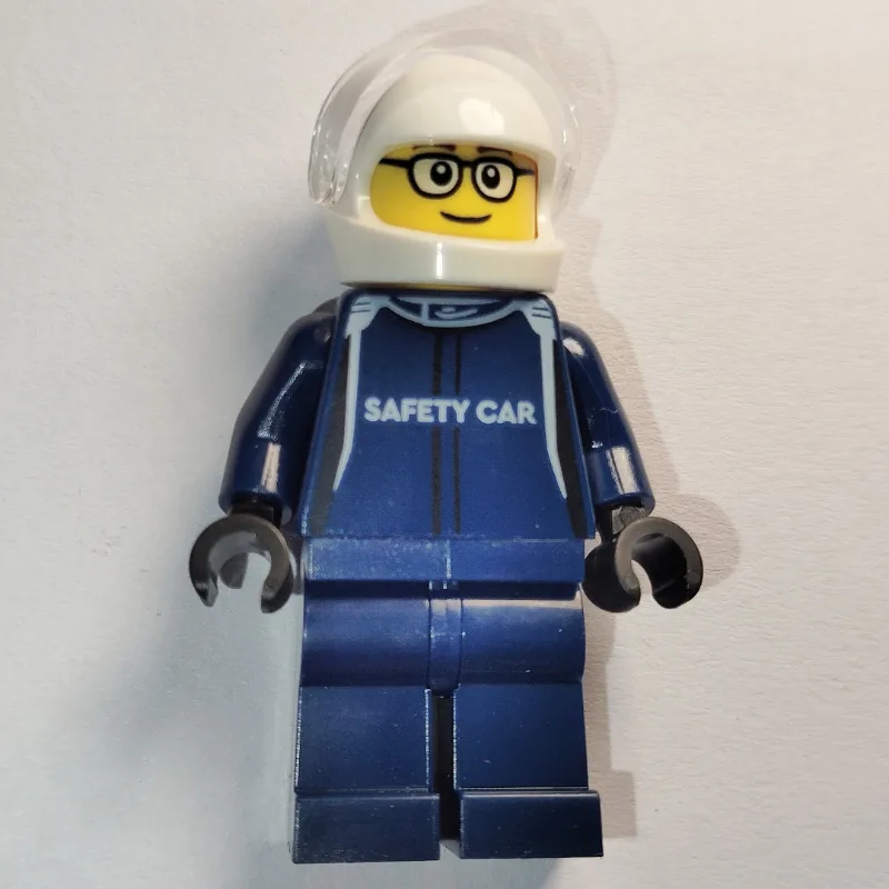 Race Driver - Dark Blue Suit, Aston Martin, W… — minifigurine LEGO | Brick Broker