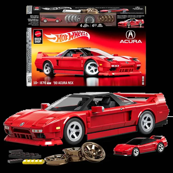 Mattel Brick Shop Hot Wheels™ '90 Acura™ NSX (JFT17) - prix | Brick Broker