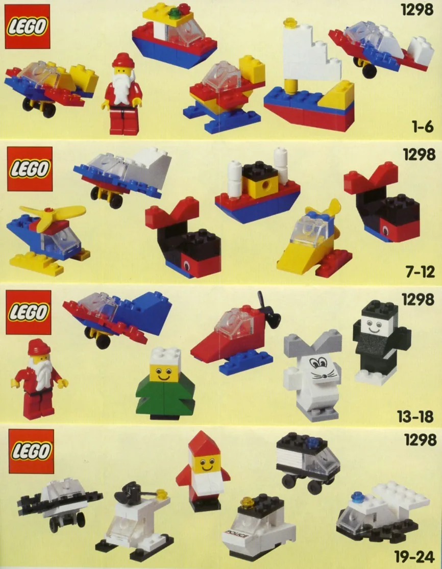 LEGO 1298 Calendrier de l'Avent Classique 1998 - prix | Brick Broker