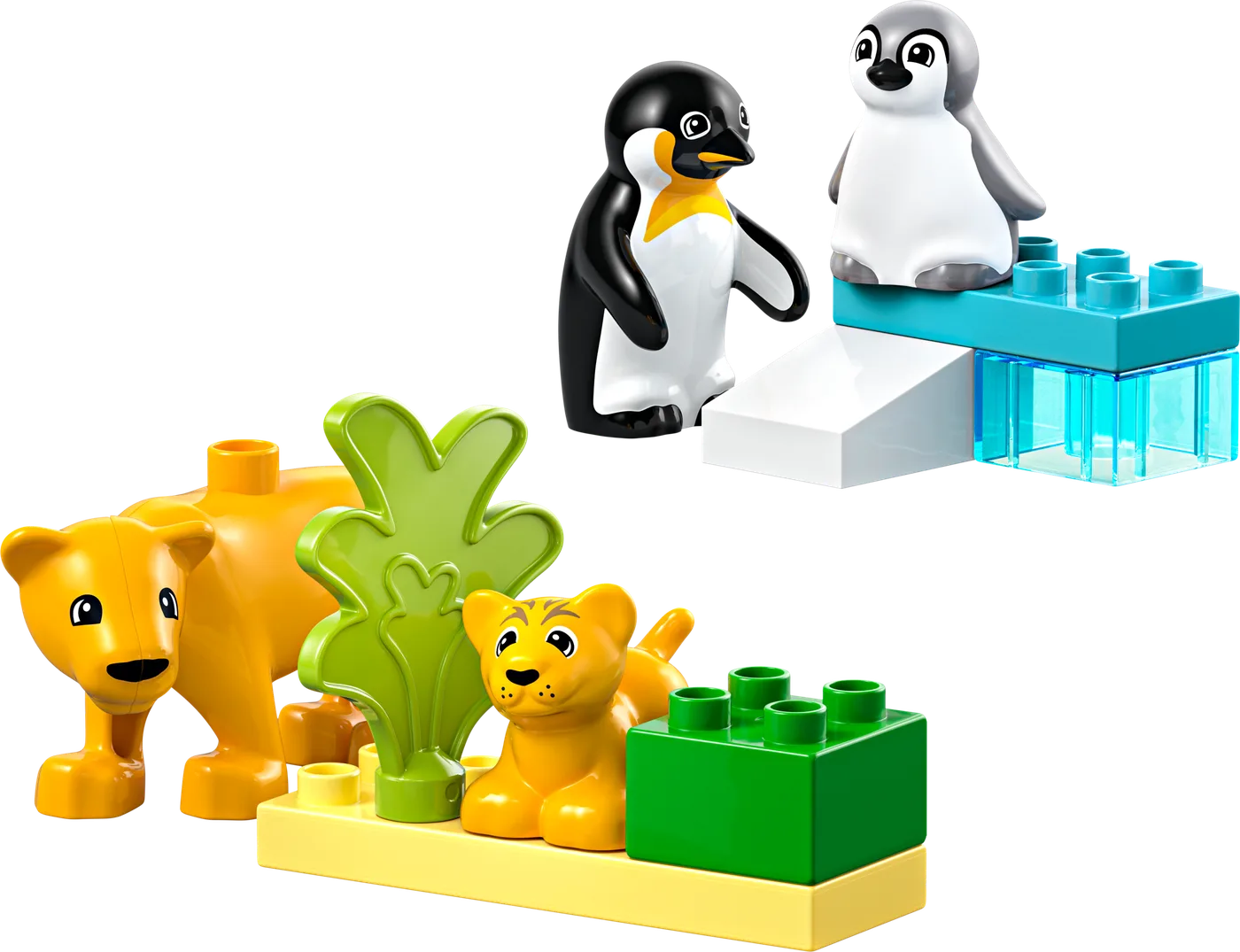 LEGO 10442 Familles d'Animaux Sauvages : Pingouins et Lions - prix | Brick Broker