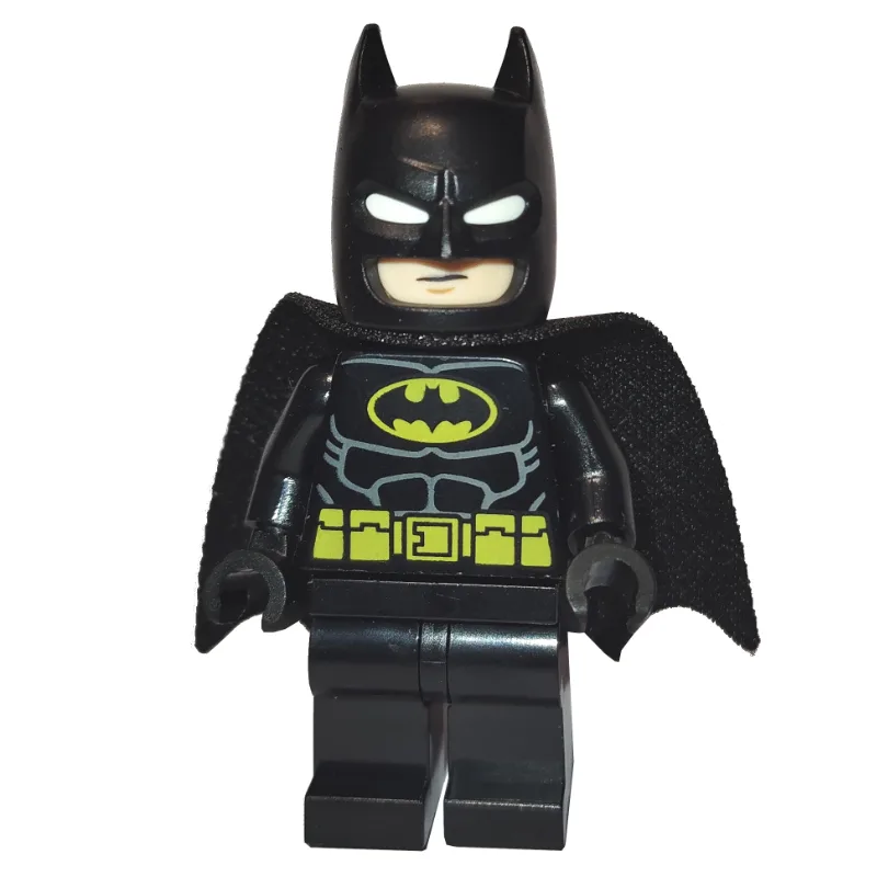 Batman, Black Suit, Black Cape and Cowl, Yell… — minifigurine LEGO | Brick Broker