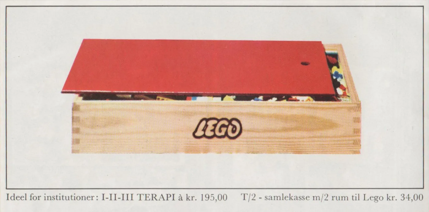 LEGO Therapy - Storage Box with 2 Compartments (T2-1) - prix | Brick Broker