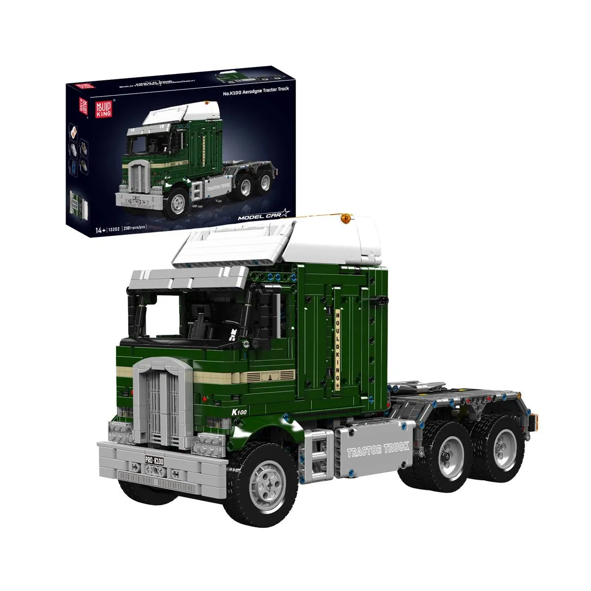 Mould King Camion tracteur No.K100 Aerodyne (MOU-13202) - prix | Brick Broker