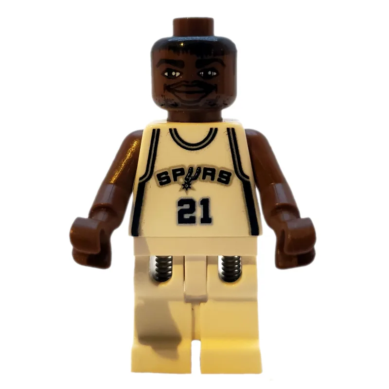 Tim Duncan, San Antonio Spurs #21 — dans quels sets LEGO ? (fig-007314) | Brick Broker