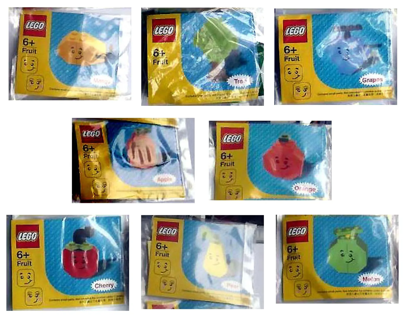 Set de fruits - Promo Lego Show Hong Kong (KFruit-1) - prix | Brick Broker