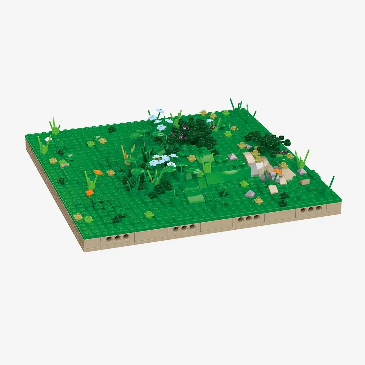 BlueBrixx Système de paysage modulaire - Petite colline (BB-109717) - prix | Brick Broker