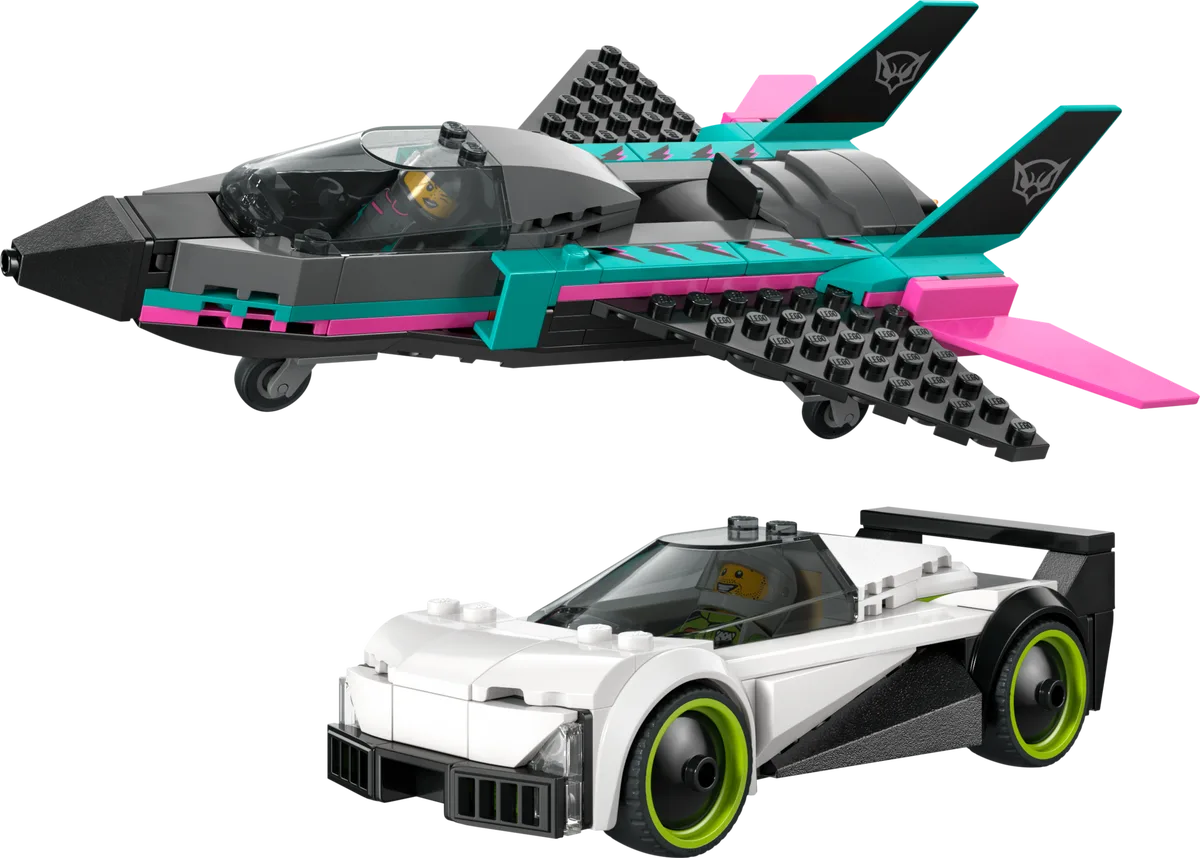 LEGO 60489 Avion contre voiture - prix et où acheter | Brick Broker