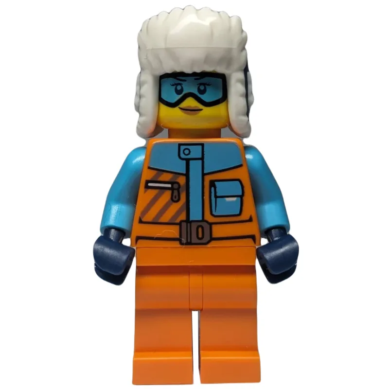 Arctic Explorer, Orange Suit, Dark Blue Ushan… — minifigurine LEGO | Brick Broker