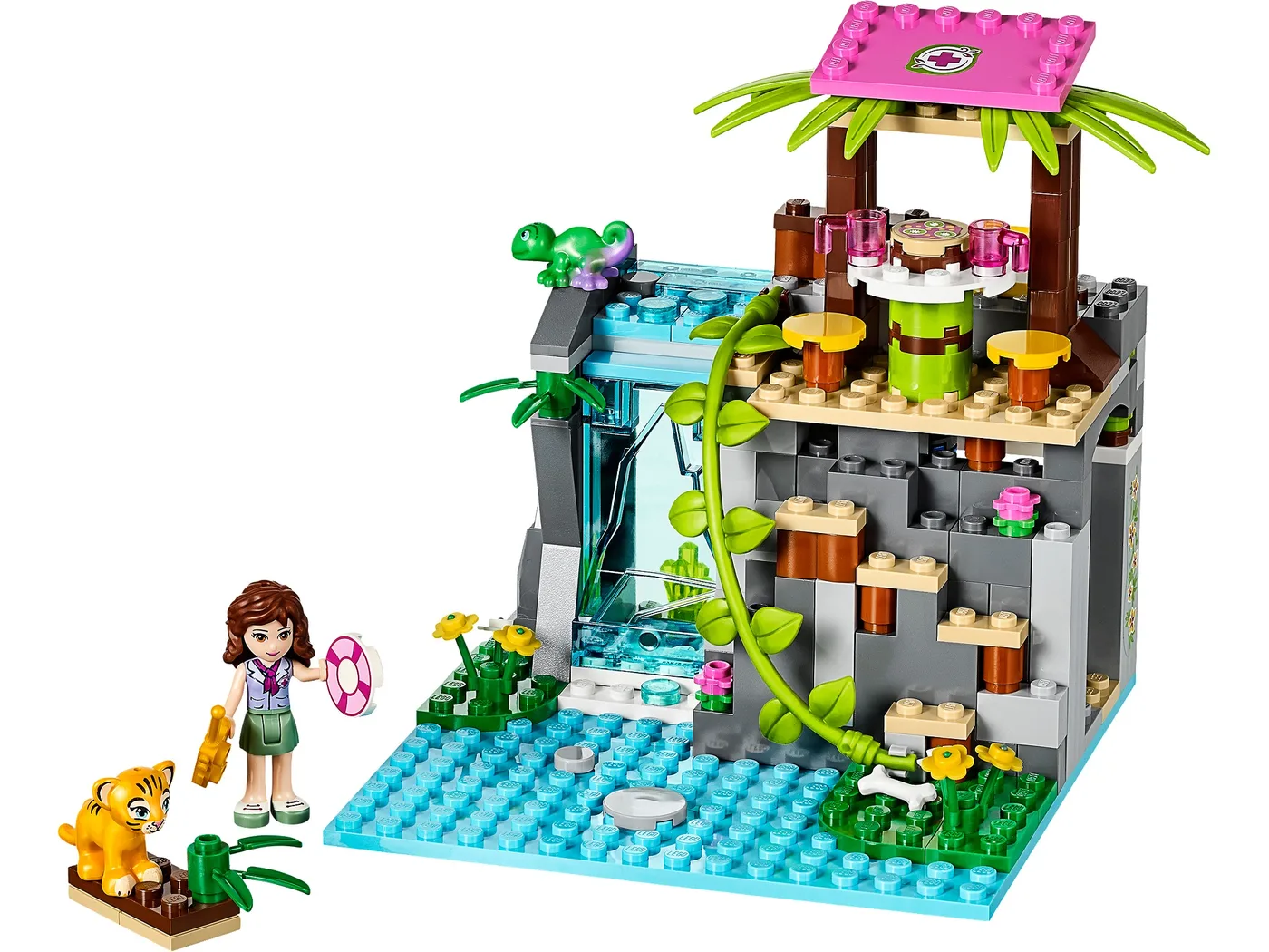LEGO 41033 Le sauvetage des chutes de la jungle - prix | Brick Broker