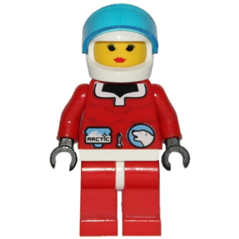 Arctic Crew, Red, Helmet and Visor — dans quels sets LEGO ? (fig-007212) | Brick Broker