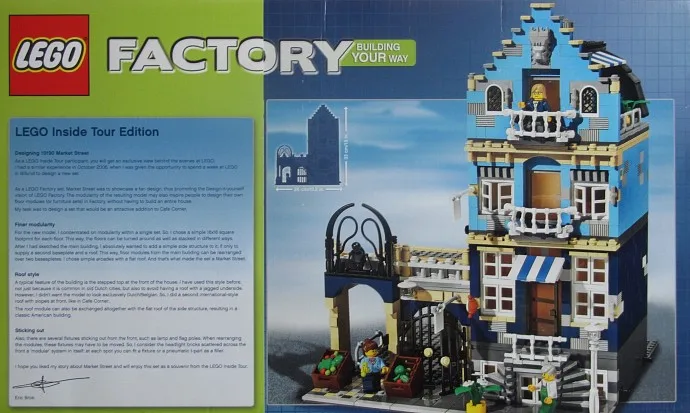 Rue du Marché (Version LEGO Inside Tour) (LIT2007-1) - prix | Brick Broker