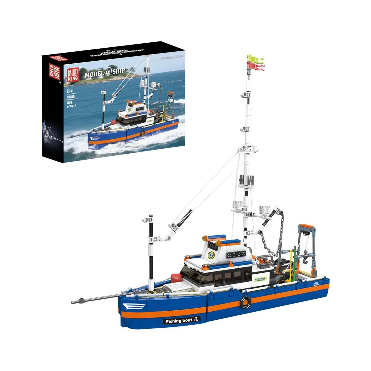 Mould King Bateau de pêche (MOU-10185) - prix | Brick Broker