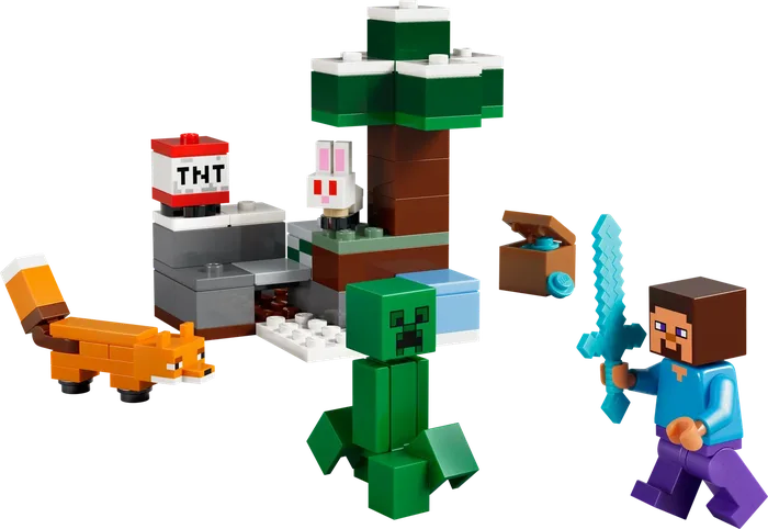 LEGO 21583 L'Aventure de Steve dans la Taïga - prix | Brick Broker