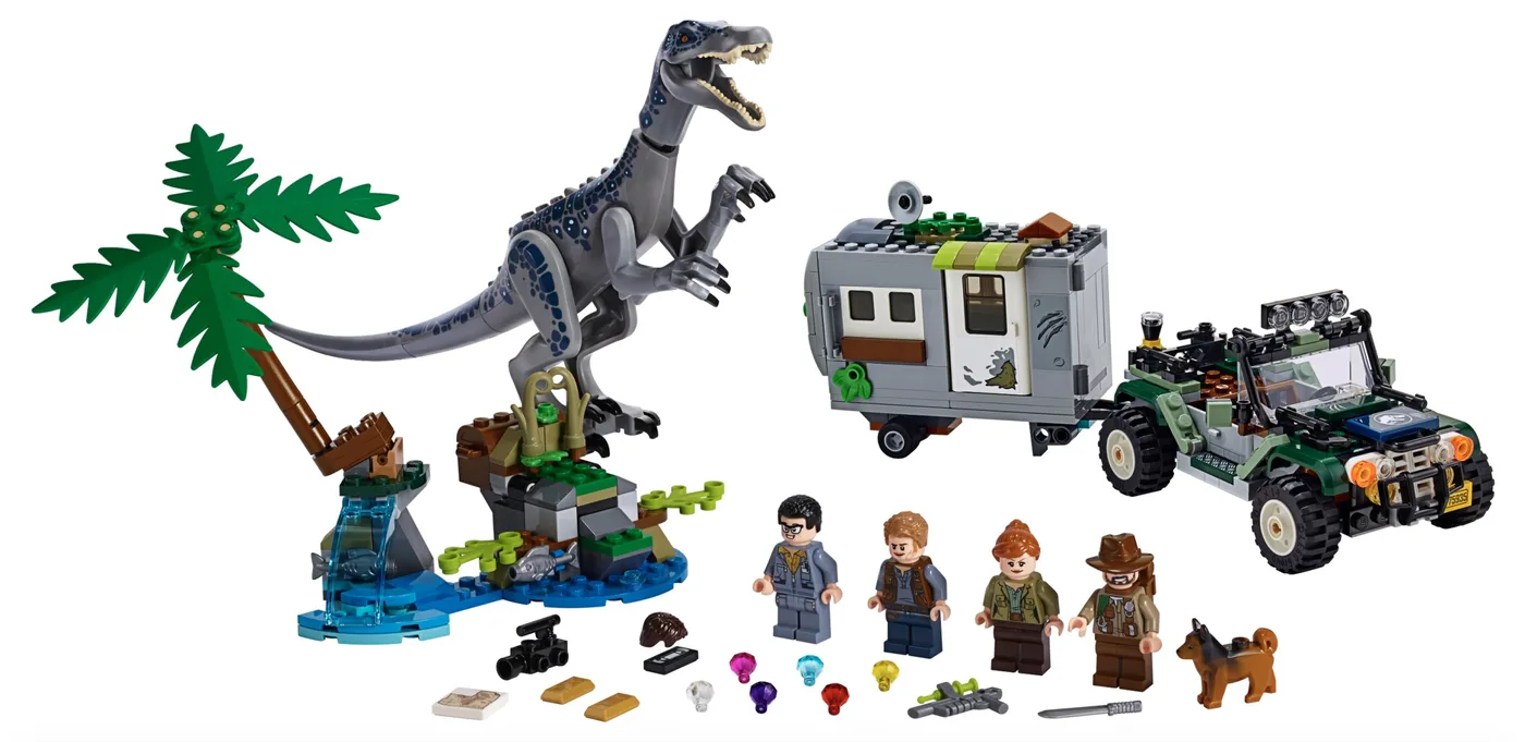 LEGO 75935 L'embuscade du Baryonyx : La chasse au trésor - prix | Brick Broker