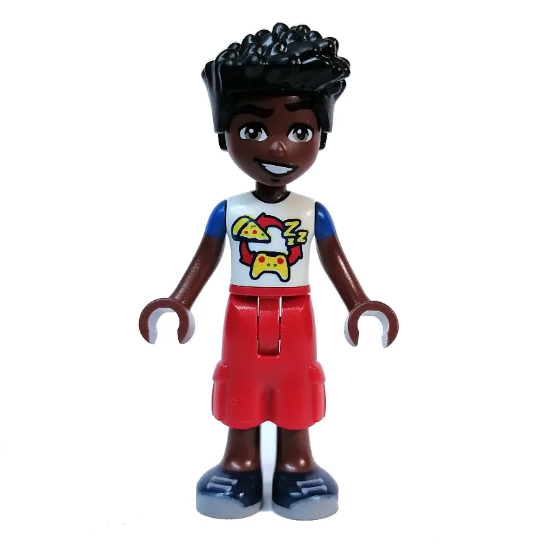 Zac - White Top, Red Cargo Pants — dans quels sets LEGO ? (fig-013247) | Brick Broker