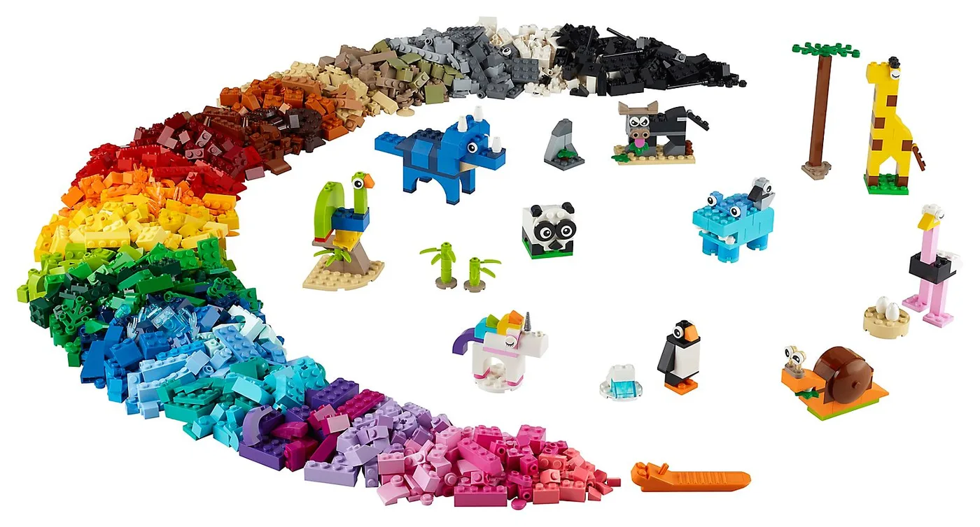 LEGO 11011 Briques et animaux - prix et où acheter | Brick Broker
