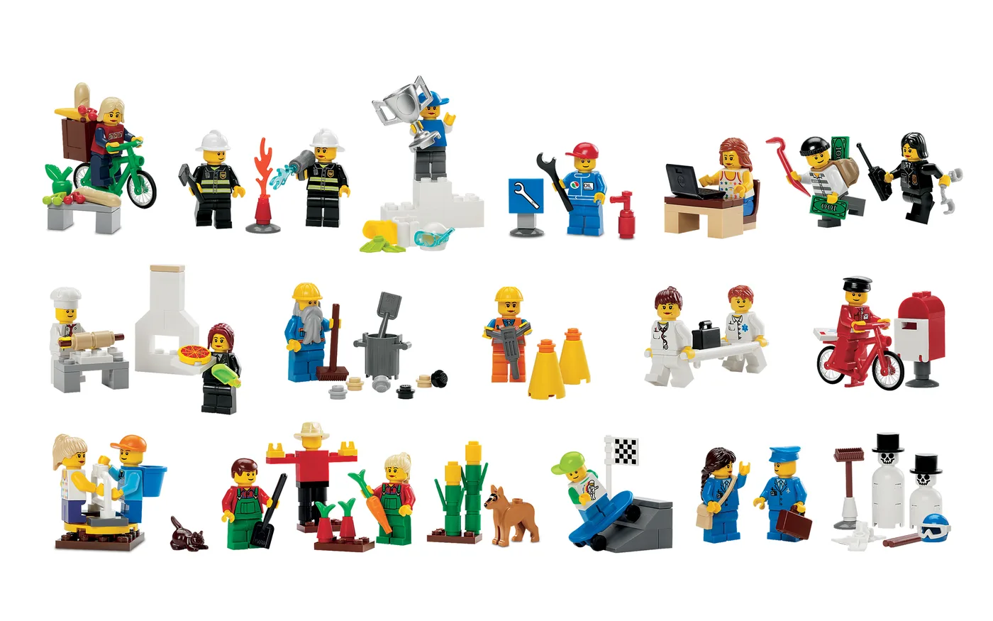 LEGO 9348 Minifigurines de la communauté - prix | Brick Broker