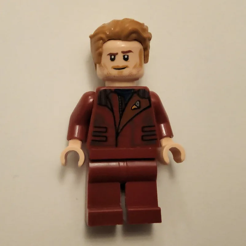 Star-Lord (Peter Quill), Dark Red Outfit — minifigurine LEGO | Brick Broker