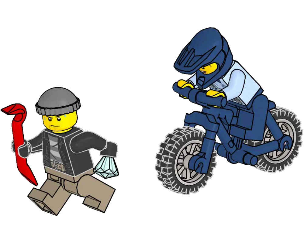 LEGO 952211 Moto de police - prix et où acheter | Brick Broker