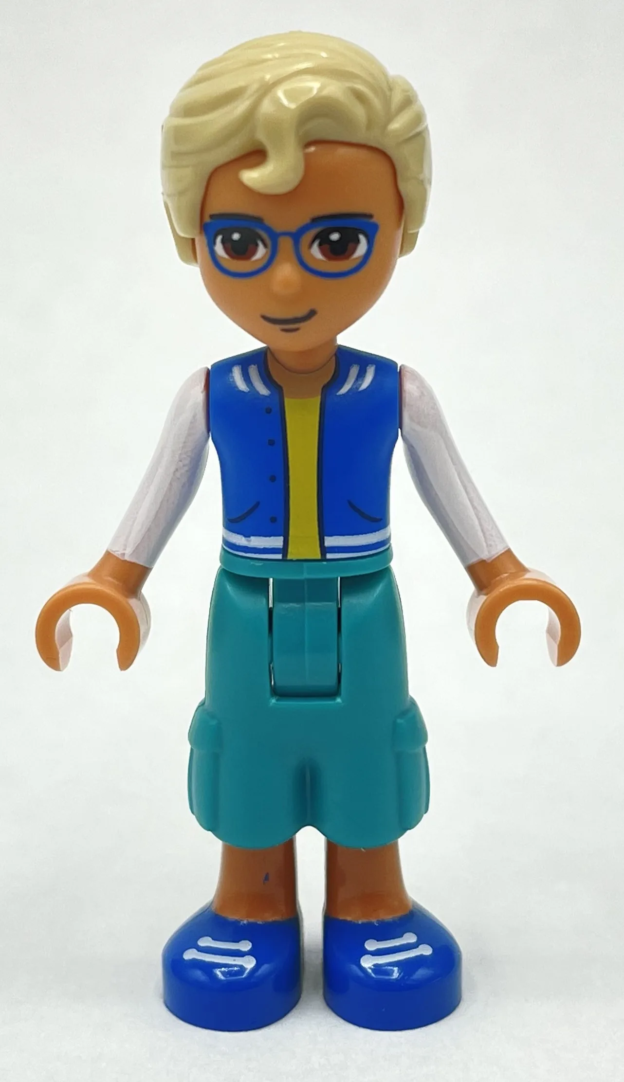 Sebastian - Blue Jacket, Dark Turquoise Pants… — minifigurine LEGO | Brick Broker