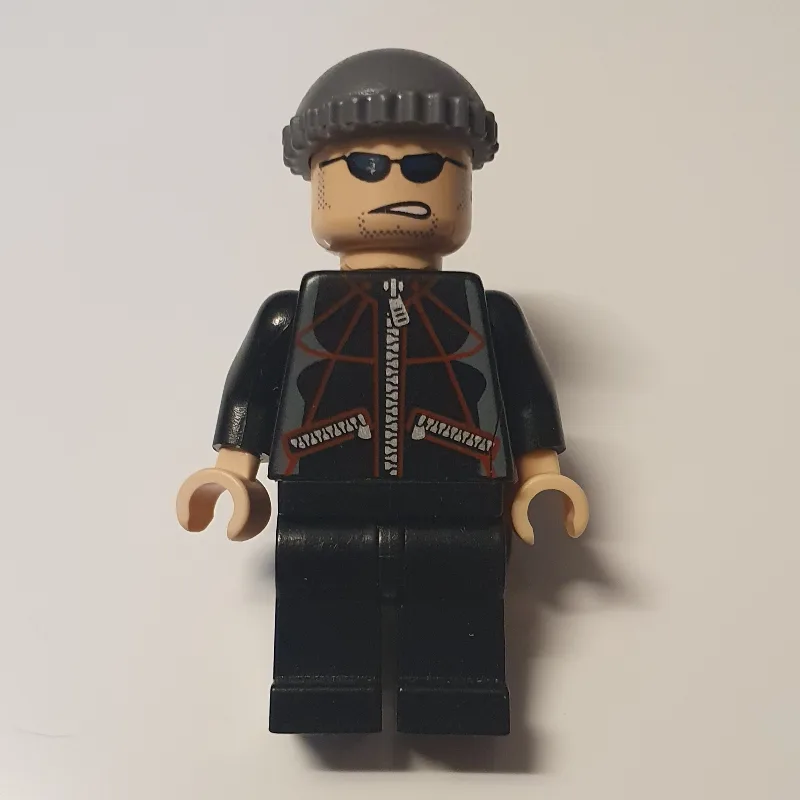 Jewel Thief with Black Jacket and Dark Bluish… — minifigurine LEGO | Brick Broker