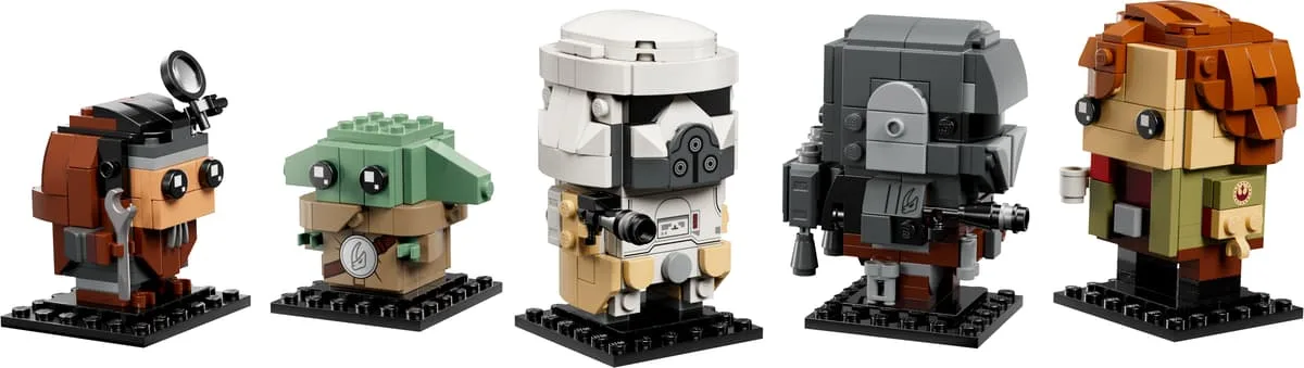 LEGO 40856 The Mandalorian et Grogu : Alliés & Méchants - prix | Brick Broker
