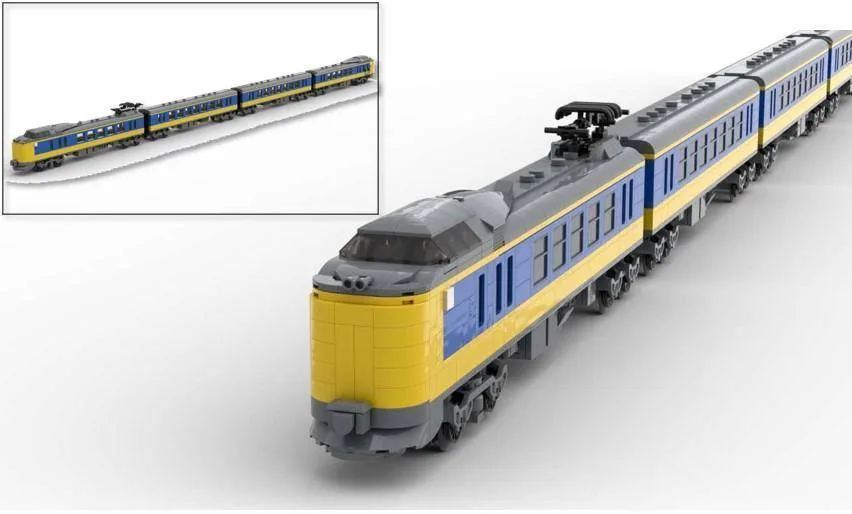 BlueBrixx Train Inter City NL (BB-103465) - prix | Brick Broker