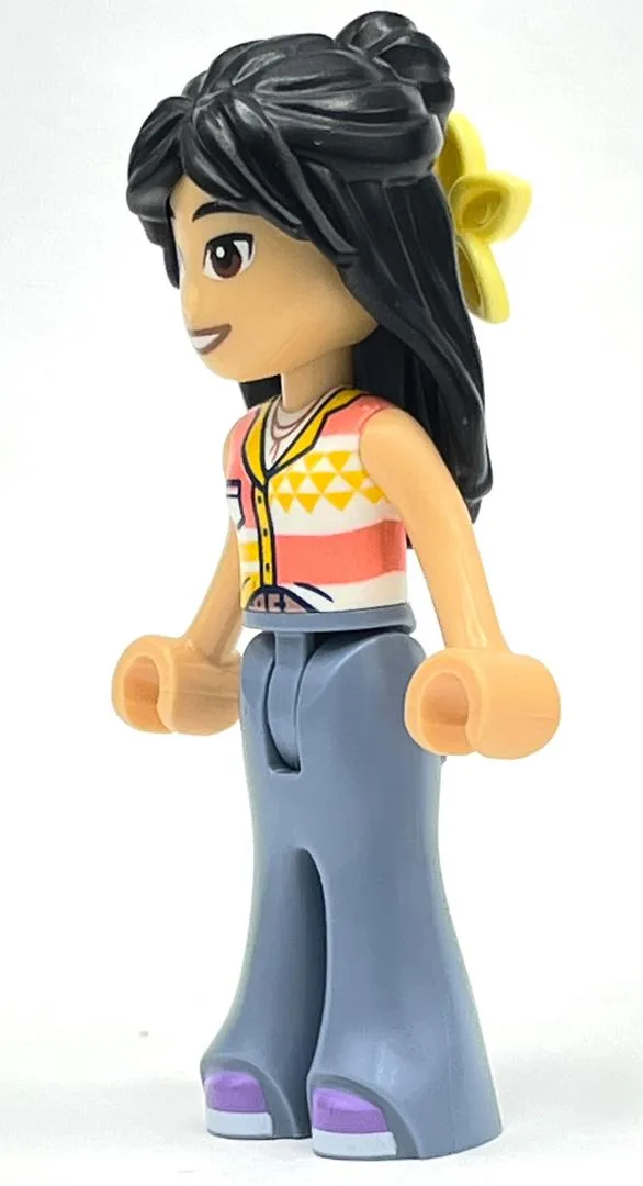 Liann - Coral/Bright Light Orange Top, Sand B… — minifigurine LEGO | Brick Broker