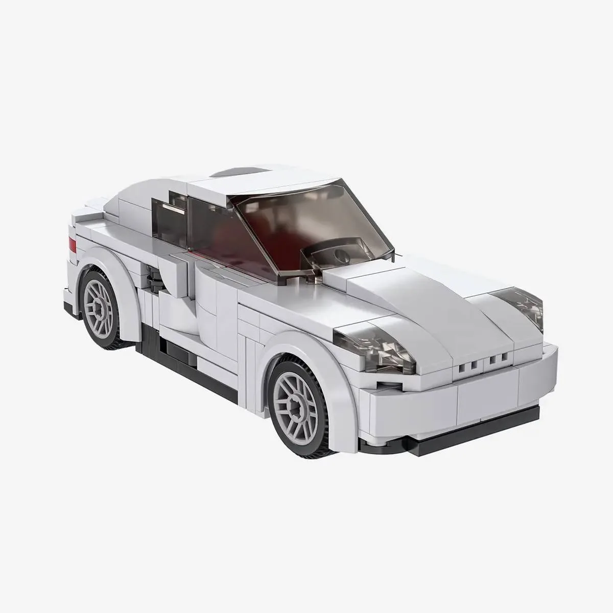 BlueBrixx Voiture de sport gris moderne (BB-109451) - prix | Brick Broker