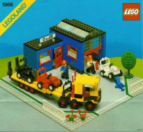 LEGO 1966 Atelier de réparation de voitures - prix | Brick Broker