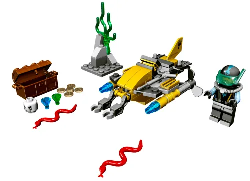 LEGO 7770 Chasseur de Trésors des Grands Fonds - prix | Brick Broker