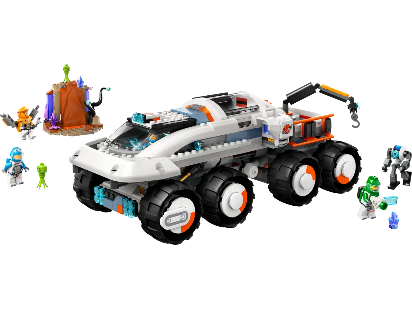 LEGO 60432 Rover de Commandement et Chargeur à Grue - prix | Brick Broker
