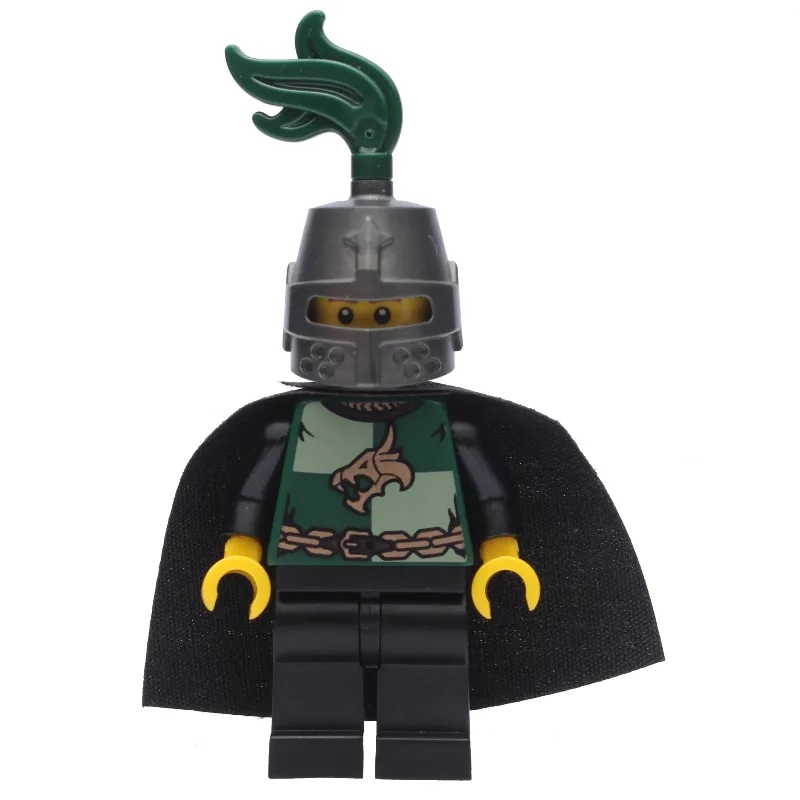 Dragon Knight, Dark Green, Helmet with Dark G… — minifigurine LEGO | Brick Broker