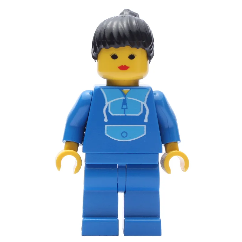 Woman - Blue Jogging Suit — dans quels sets LEGO ? (fig-004694) | Brick Broker