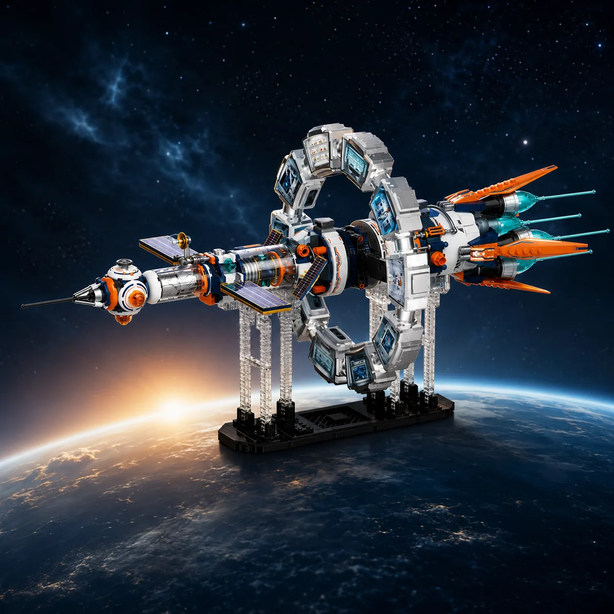 Jaki Station Spatiale Anneau Stellaire (JAK-CK028) - prix | Brick Broker