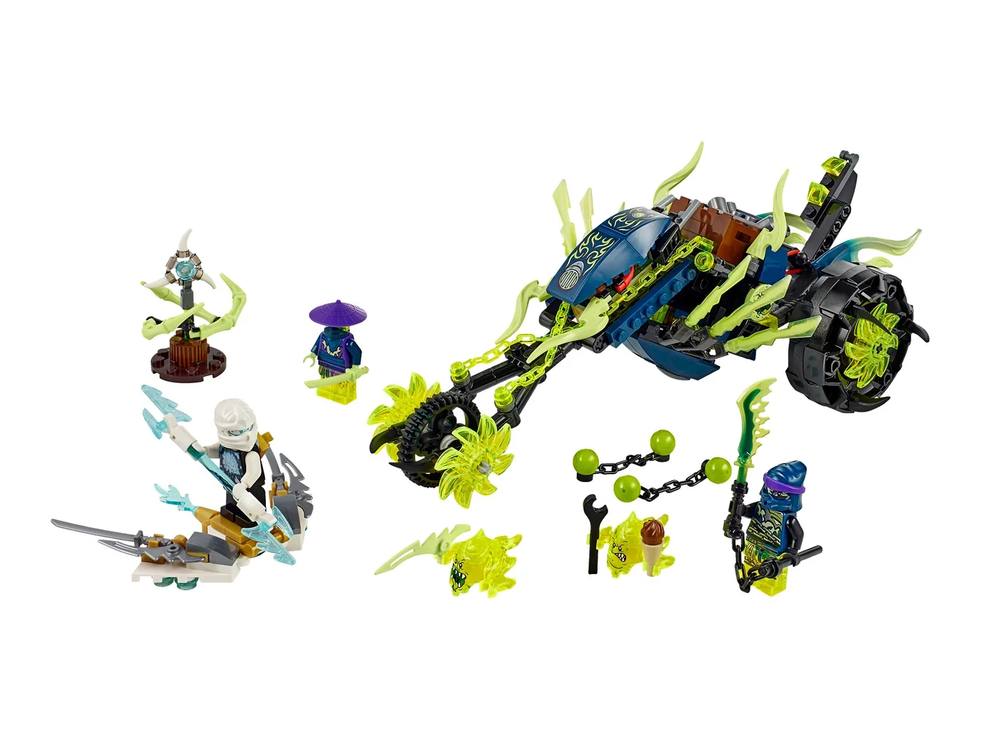 LEGO 70730 L'embuscade du Motocycle à chaîne - prix | Brick Broker