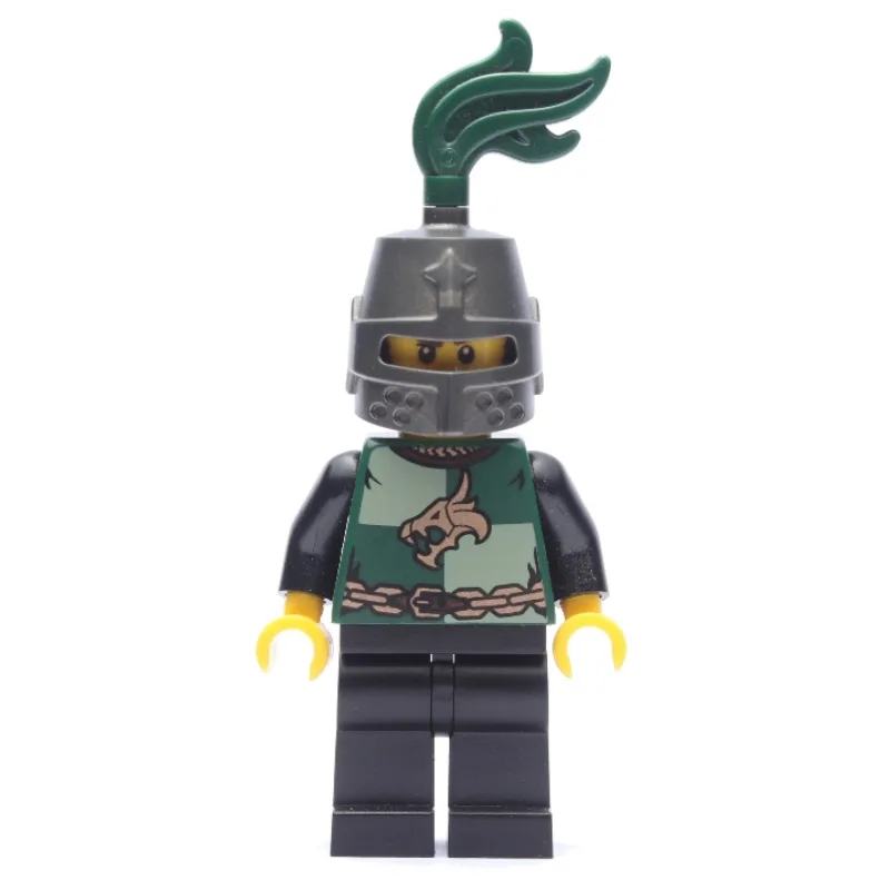 Dragon Knight, Dark Green, Helmet with Dark G… — minifigurine LEGO | Brick Broker
