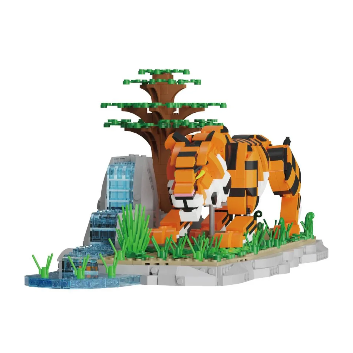 Xbert Le Tigre puissant (XBERT-66196) - prix | Brick Broker