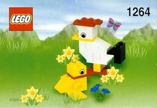 LEGO 1264 Poussins de Pâques - prix et où acheter | Brick Broker