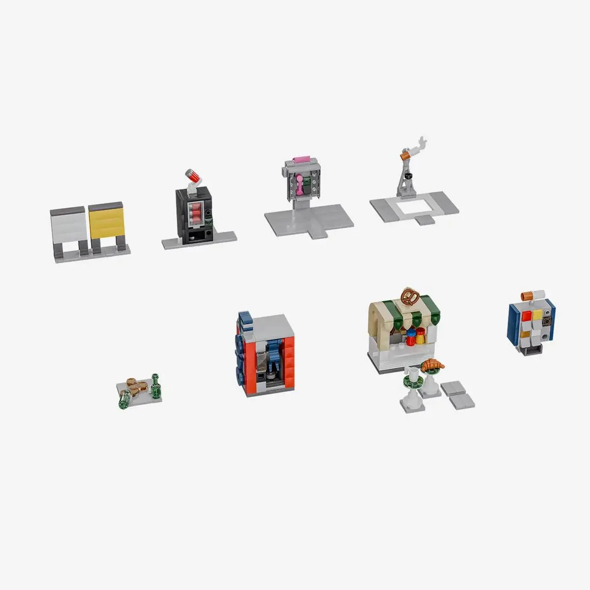 BlueBrixx Pack de mise à jour pour plateforme large de la gare principale de Stuttgart (BB-108428) - prix | Brick Broker