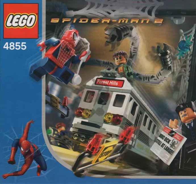 LEGO 4855 Sauvetage du train de l'homme-araignée - prix | Brick Broker
