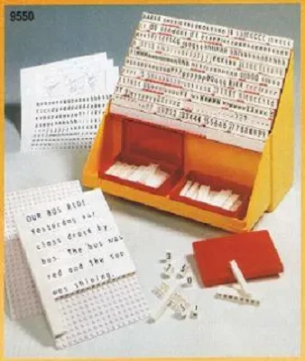 LEGO 9550 Atelier du typographe (Set de composition) - Version française - prix | Brick Broker
